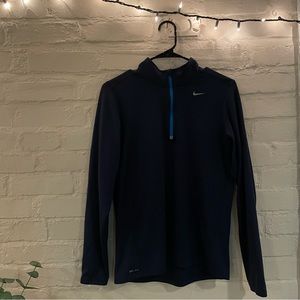 nike navy quarter zip
